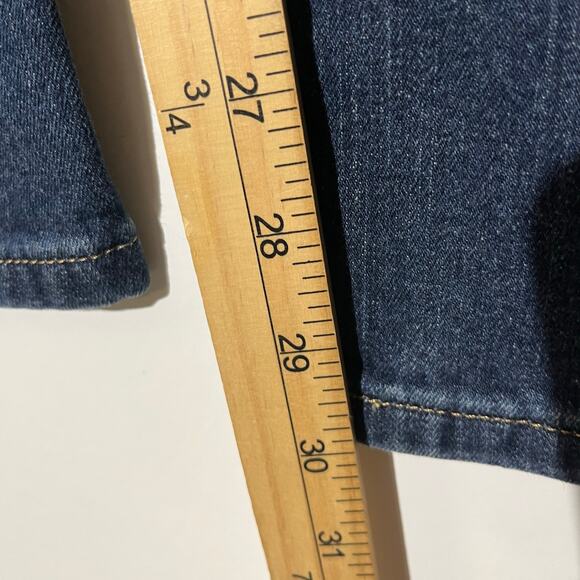 Levi’s 529 Curvy Skinny Leg Dark Blue 5 Pocket Denim Casual Jeans Women’s Size 4 - Picture 6 of 7